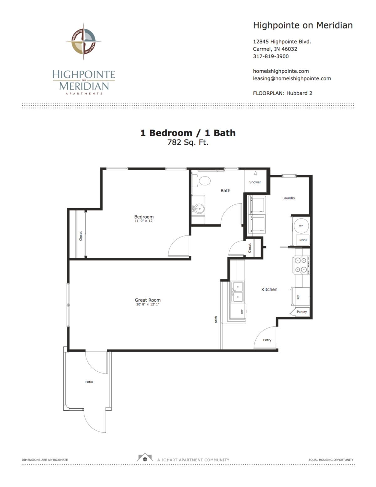 Hubbard 2 floor plan