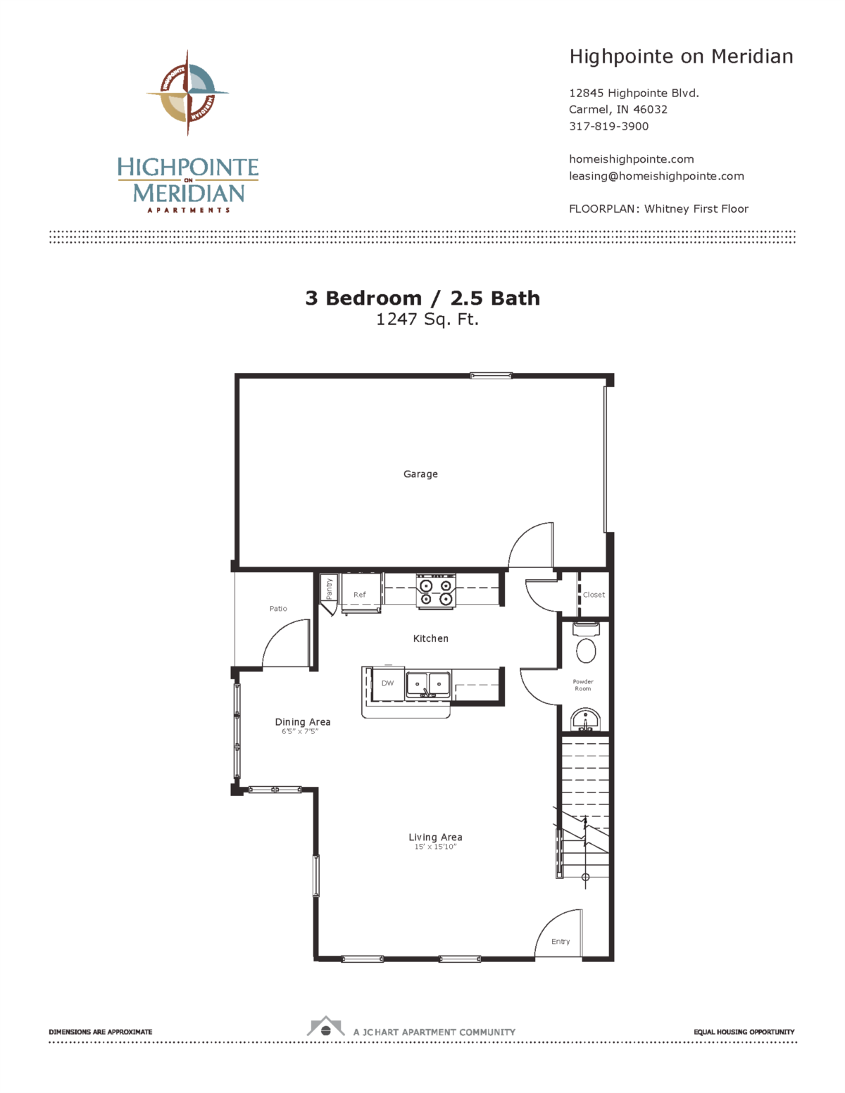 Whitney floor plan